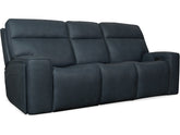 Hooker Furniture Living Room Riverton Power Sofa with Power Headrest and Lumbar